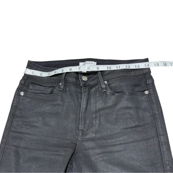 Good American Women's Good Legs Coated Skinny Jeans Size 4